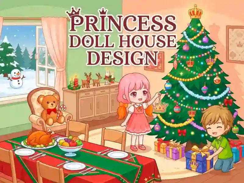 Permainan Princess Doll House Design talian