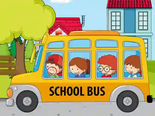 School Bus Differences — free online game