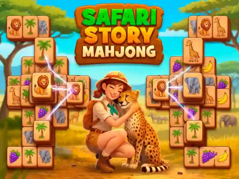 Safari Story Mahjong – tasuta veebimäng