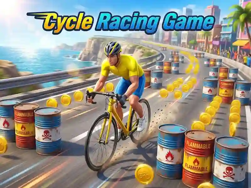بازی Cycle Racing Game آنلاین