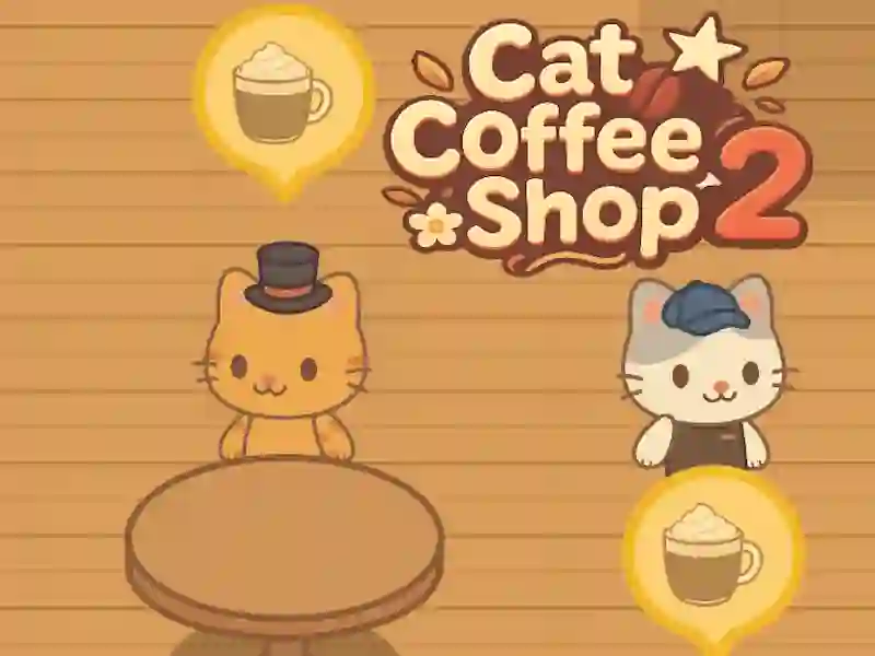 Cat Coffee Shop 2 — jogo online grátis