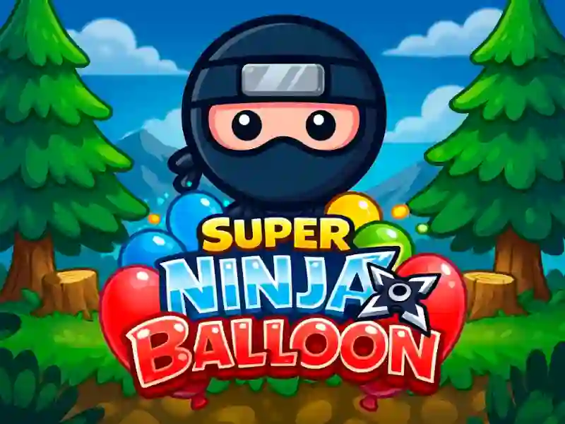 Joc Super Ninja Balloon on-line
