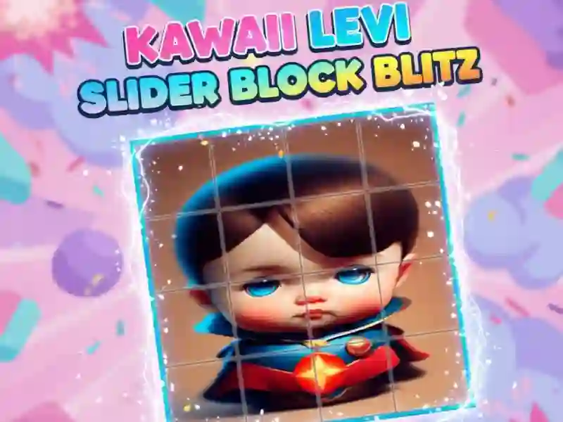 Kawaii Levi Slider Block Blitz — free online game