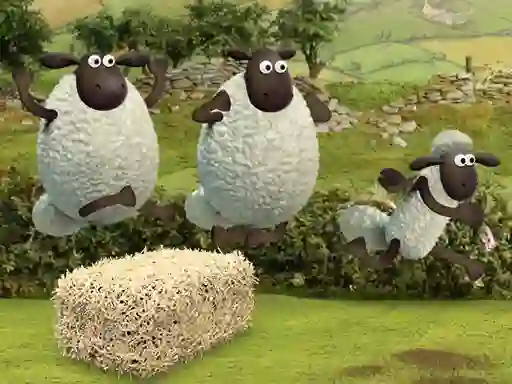 Shaun the Sheep Alien Athletics — free online game