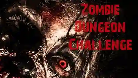 Cluiche Zombie Dungeon Challenge ar líne