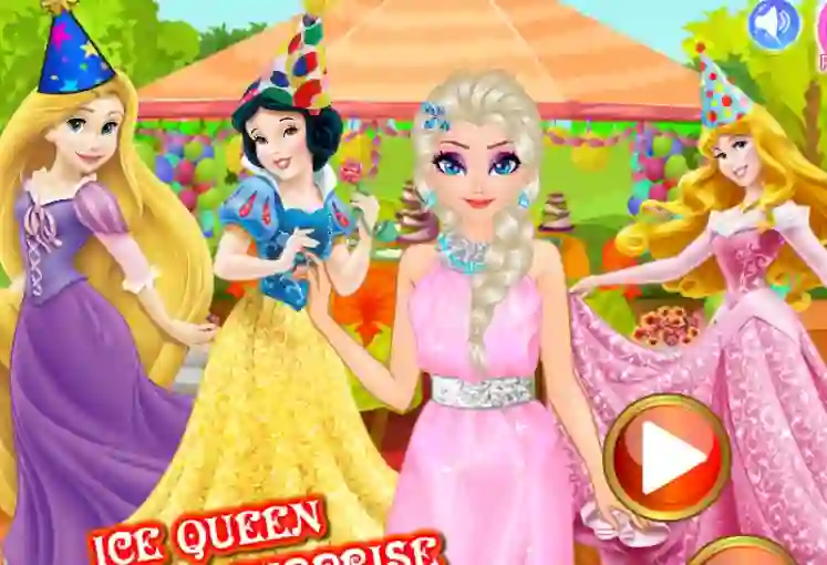 Ice Queen Birthday Surprise — free online game