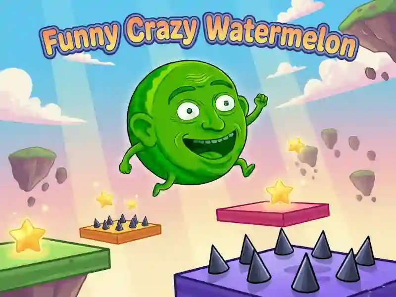 Funny Crazy Watermelon — darmowa gra online