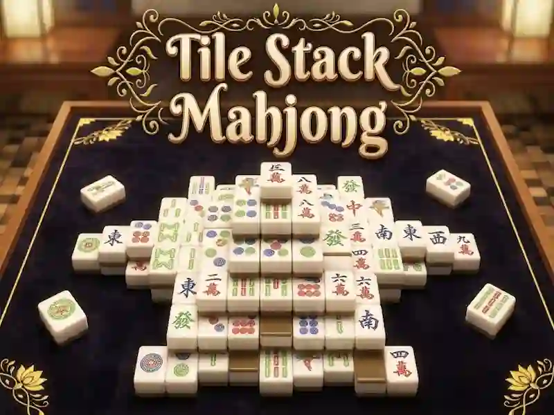Joc Tile Stack Mahjong en línia