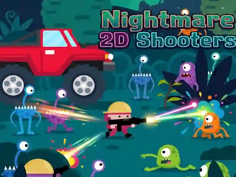 Mchezo Nightmare 2D Shooters online