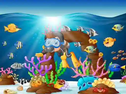 Water Dive 2D: Underwater Survival — free online game