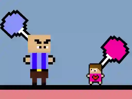 Angry Dad Cute Baby — free online game