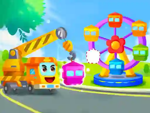 Little Panda Truck Team — free online game