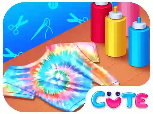 Design With Me Cute Tie Dye Tops — free online game