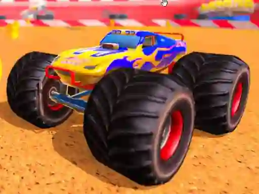 Monster truck Offroad Stunts — free online game