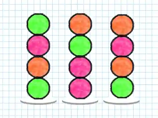 Ball Sort Paper Note — free online game
