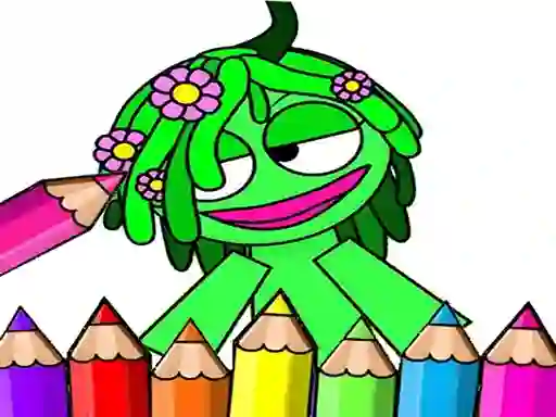 Sprunki Coloring Music Anime — free online game