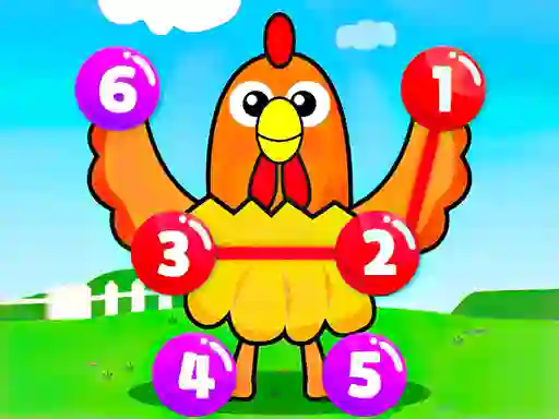Fun Point to Point Happy Animals — free online game