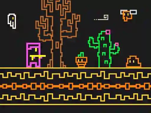 Line Pixel Adventure – tasuta veebimäng