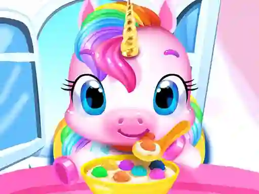 Magical Unicorn Pet Care — free online game