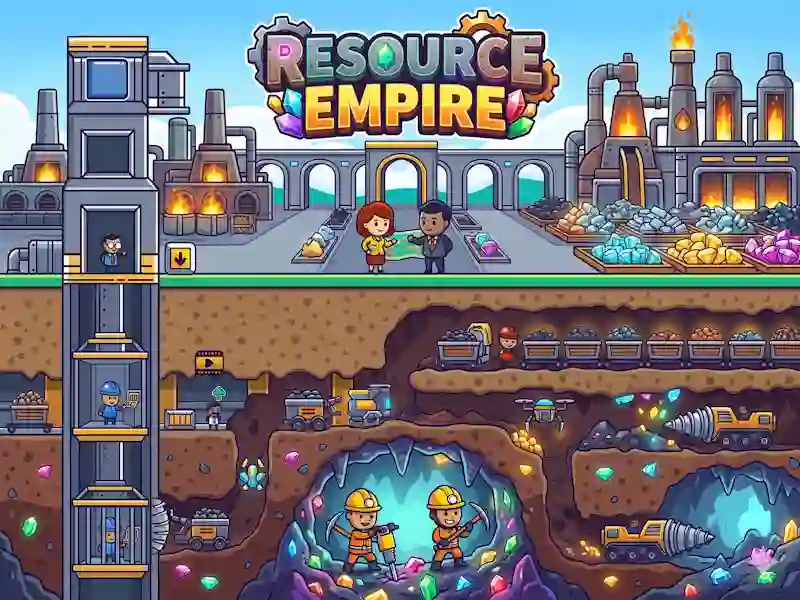 Peli Resource Empire verkossa