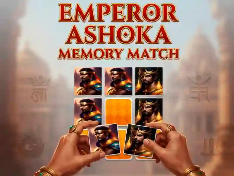 Гаме Emperor Ashoka Memory Match онлајн