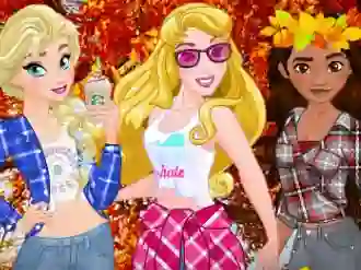 Princess Fall Flannels — free online game