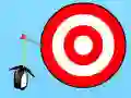 Penguin with Bow Golf — free online game