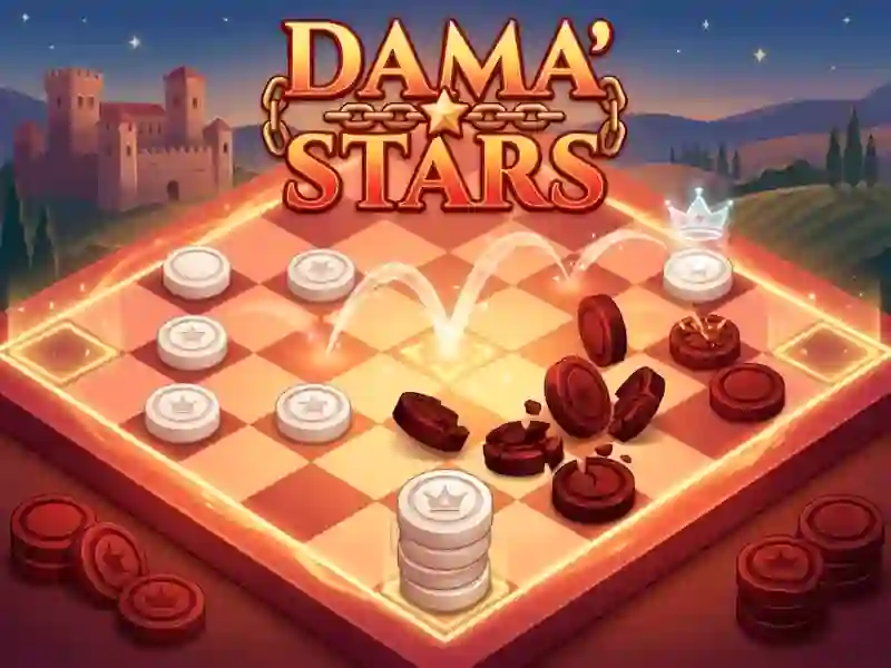 Leikur Dama Stars á netinu