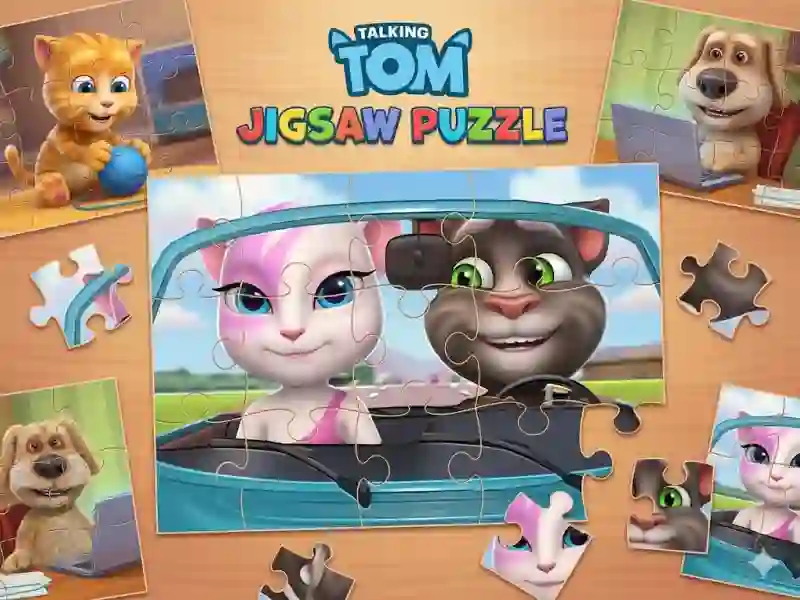 Játék Talking Tom Jigsaw Puzzle online