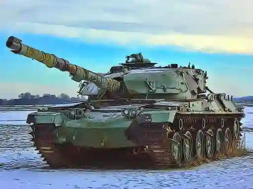 Játék Military Tanks Jigsaw online