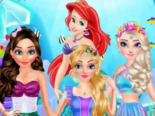 Princess Mermaid Style Makeup — free online game