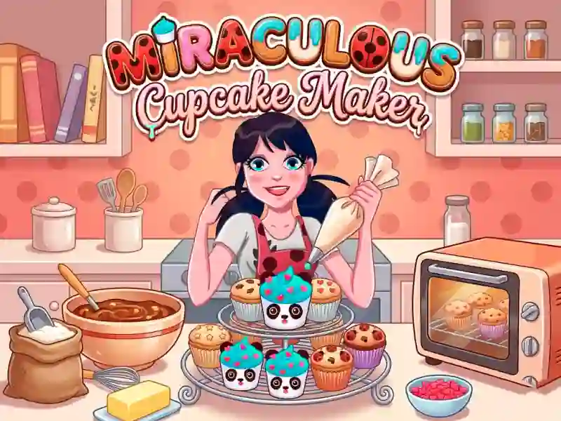 Гаме Miraculous Cupcake maker онлајн
