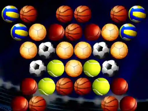 Bubble Shooter Golden Football — free online game