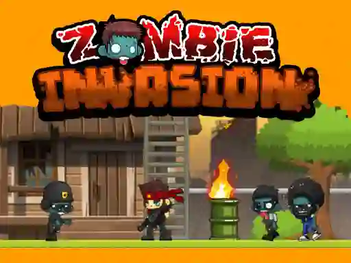 Zombie Invasioon — δωρεάν online παιχνίδι