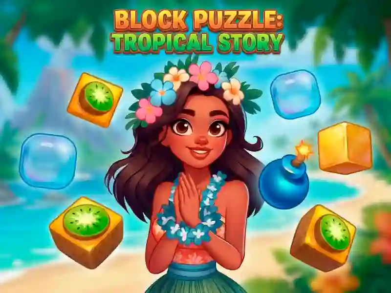 Block Puzzle Tropical Story — free online game