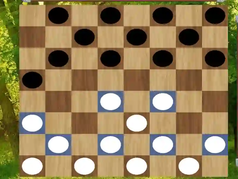 Spil Classic Checkers: Forest online