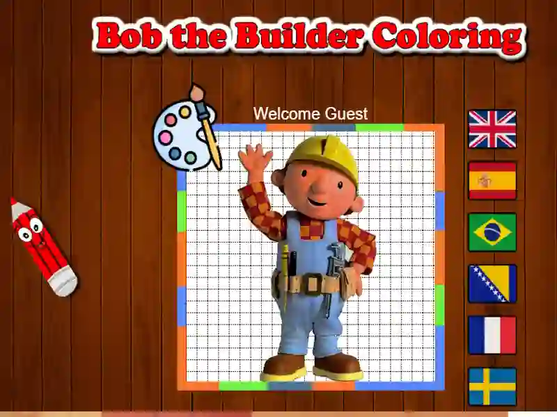 Bob the Builder Coloring — jogo online grátis