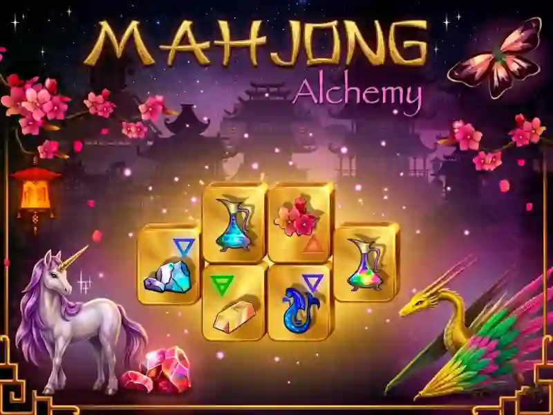 Jwèt Mahjong Alchemy sou entènèt