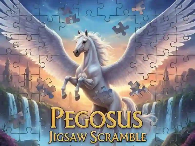 Pegasus Jigsaw Scramble — jogo online grátis