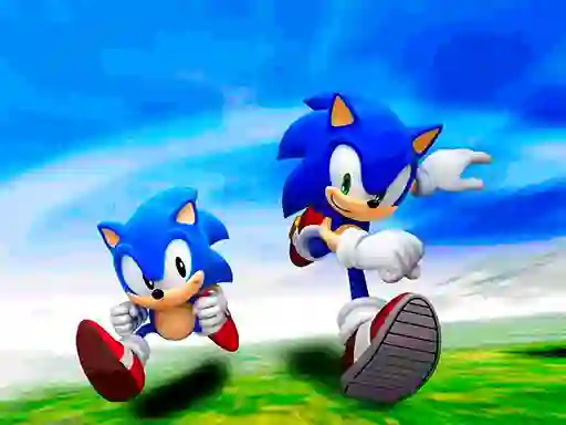 Sonic Jigsaw Puzzle Collection — free online game