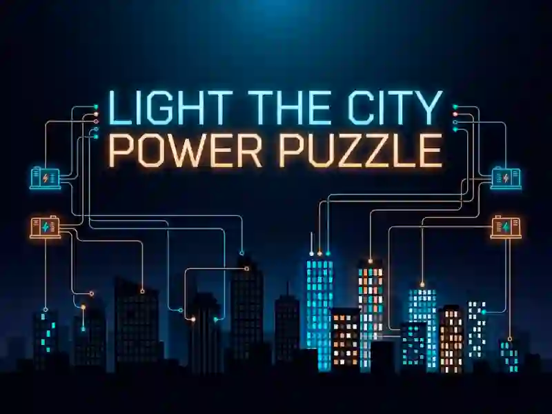 Light the City Power Puzzle — free online game