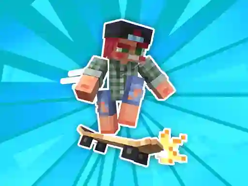 Noob and Pro Skateboarding — free online game