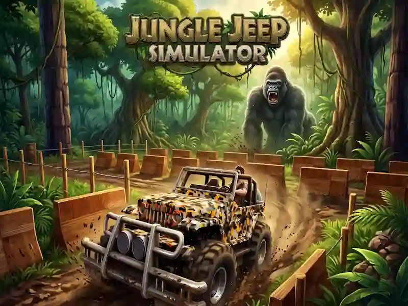 Logħba Jungle Jeep Simulator onlajn