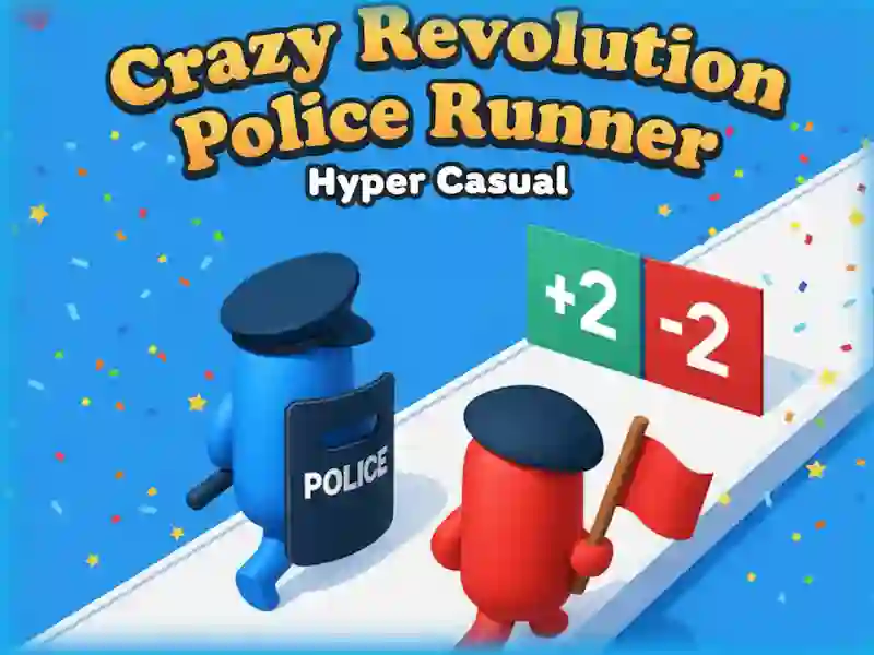Crazy Revolution Police Runner: Hyper Casual – tasuta veebimäng