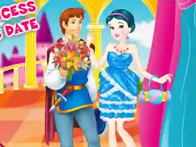 White Princess Romantic Date — free online game