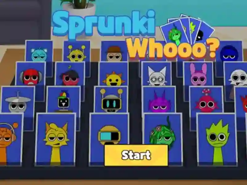 Sprunki Whooo? — jogo online grátis