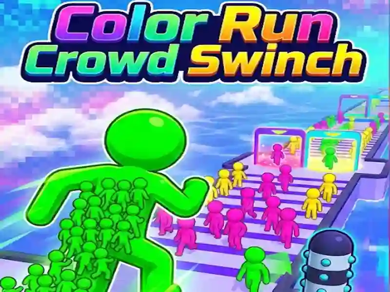 Color Run Crowd Swinch – gratis spill på nett