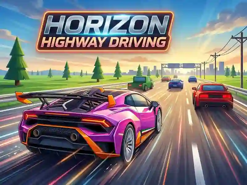 Horizon Highway Driving — gratis onlinespel