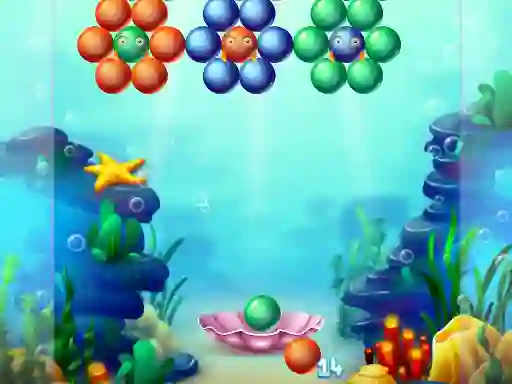 Aqua Bubble Shooter — free online game