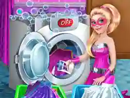 Superdoll Washing Capes — free online game